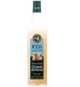 1883 Orgeat Almond Syrup 1 Liter